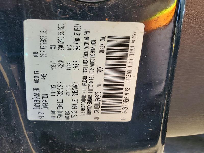 61240526 :رقم المزاد ، 1D7HU18N15S302475 vin ، 2005 Dodge Ram 1500 مزاد بيع