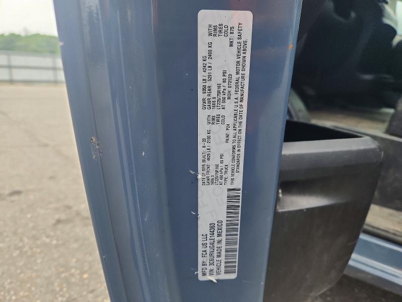 Продаж на аукціоні авто 2020 Ram Promaster 3500, vin: 3C6URVJG4LE144363, номер лоту: 61685946