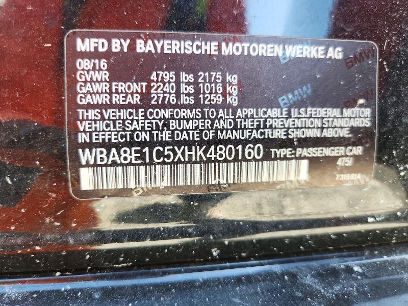 Aukcja sprzedaży 2017 Bmw 330e, vin: WBA8E1C5XHK480160, numer aukcji: 61483856