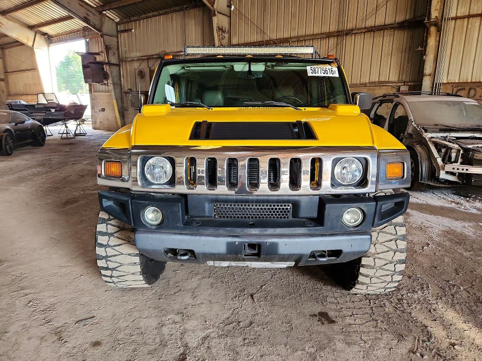 2004 Hummer H2 მანქანა იყიდება აუქციონზე, vin: 5GRGN23U14H121832, აუქციონის ნომერი: 58775616