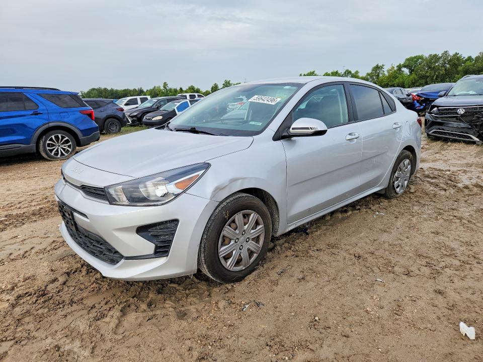 59642496 :رقم المزاد ، 3KPA24AD5NE458915 vin ، 2022 Kia Rio مزاد بيع