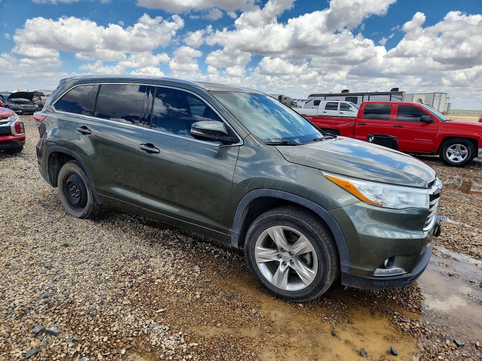 2014 Toyota Highlander მანქანა იყიდება აუქციონზე, vin: 5TDYKRFHXES015592, აუქციონის ნომერი: 60802776