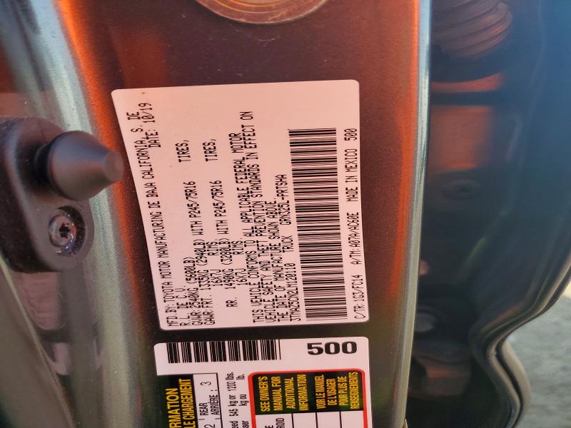 2020 Toyota Tacoma მანქანა იყიდება აუქციონზე, vin: 3TMAZ5CN2LM120110, აუქციონის ნომერი: 62073146