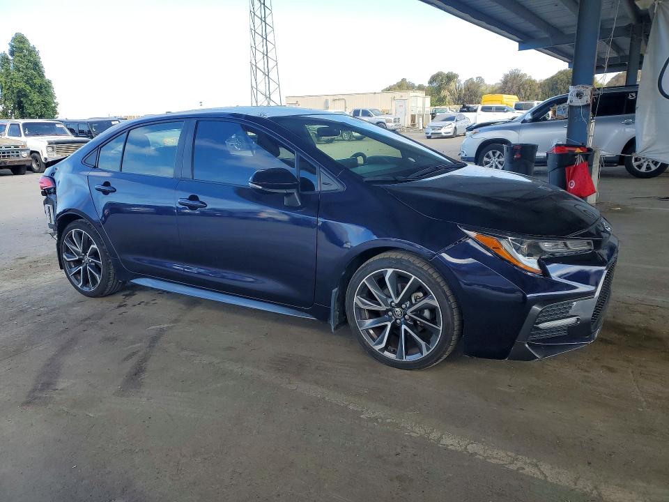 59385576 :رقم المزاد ، JTDS4RCE1LJ001293 vin ، 2020 Toyota Corolla مزاد بيع