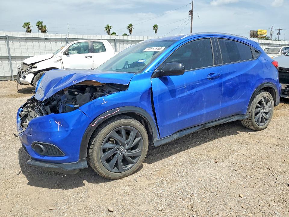 60811646 :رقم المزاد ، 3CZRU5H15MM715035 vin ، 2021 Honda Hr-v مزاد بيع