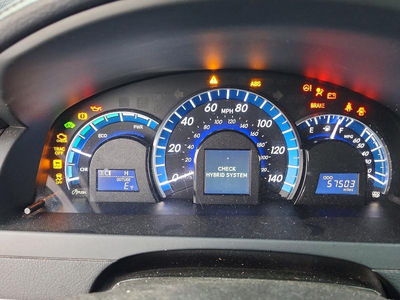 63072046 :رقم المزاد ، 4T1BD1FK2EU126464 vin ، 2014 Toyota Camry Hybrid مزاد بيع