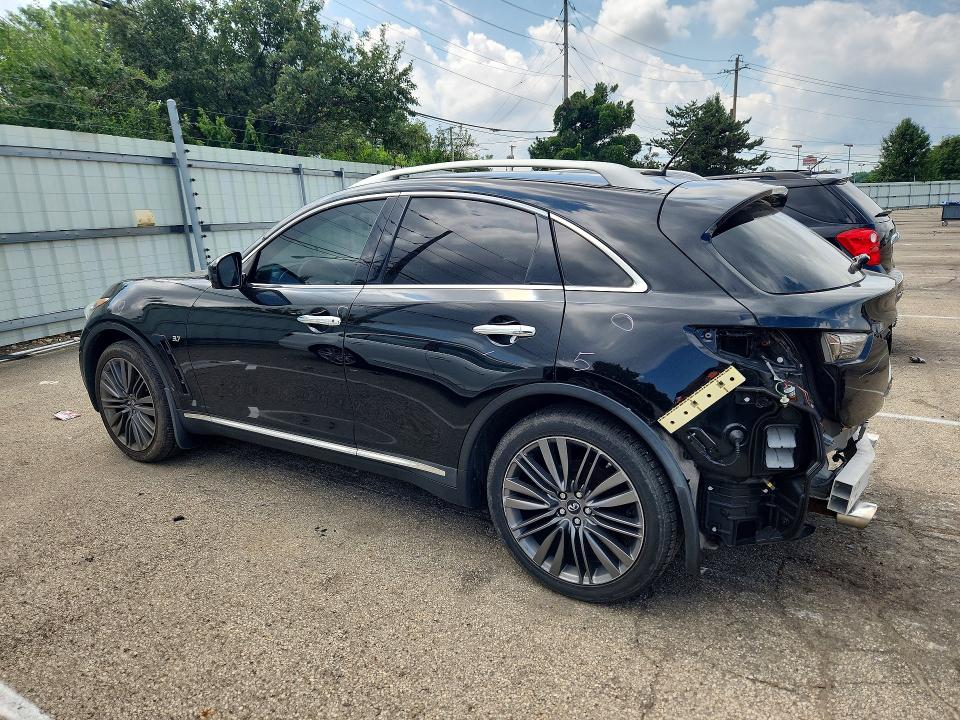 Aukcja sprzedaży 2017 Infiniti Qx70, vin: JN8CS1MW8HM412042, numer aukcji: 58707256