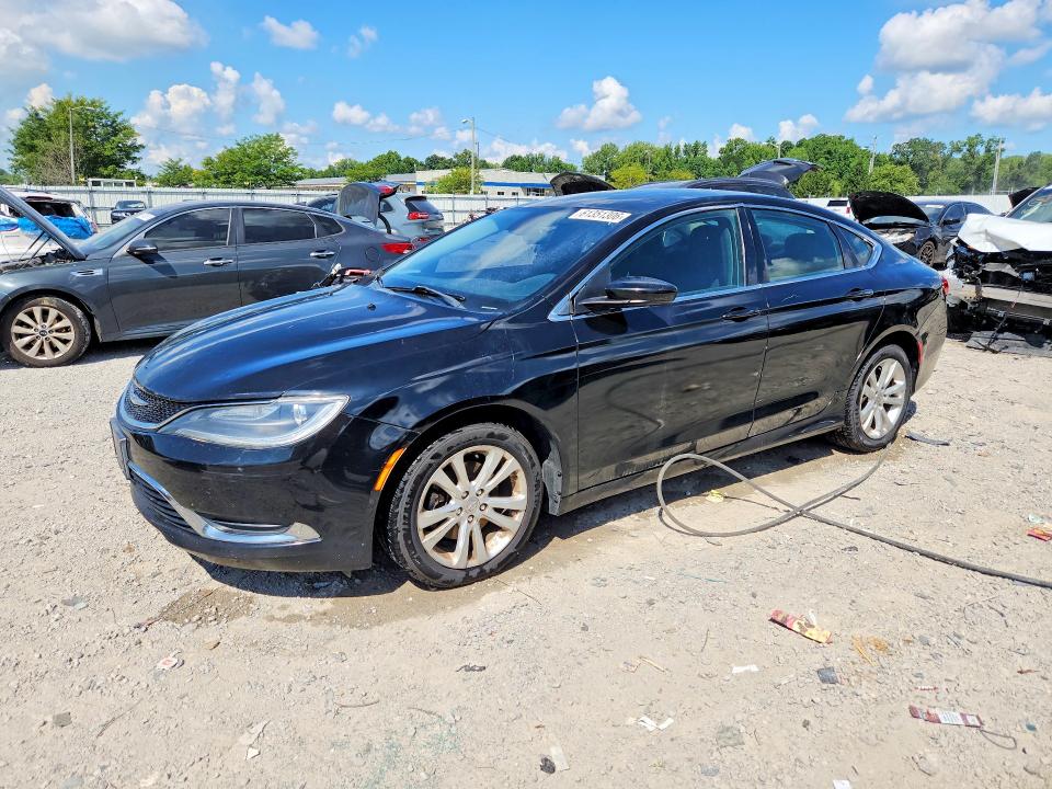 2015 Chrysler 200 მანქანა იყიდება აუქციონზე, vin: 1C3CCCAB3FN695743, აუქციონის ნომერი: 61351306