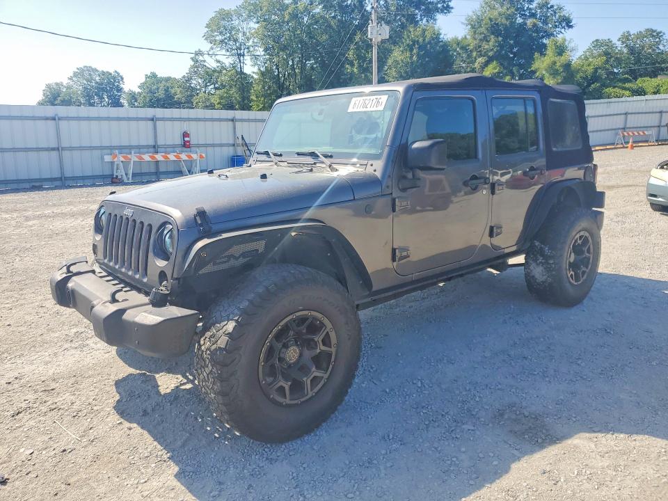 61762176 :رقم المزاد ، 1C4BJWDG3GL256044 vin ، 2016 Jeep Wrangler Unlimited مزاد بيع