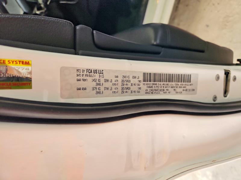 Продаж на аукціоні авто 2015 Jeep Grand Cherokee, vin: 1C4RJFAG4FC102184, номер лоту: 61604476