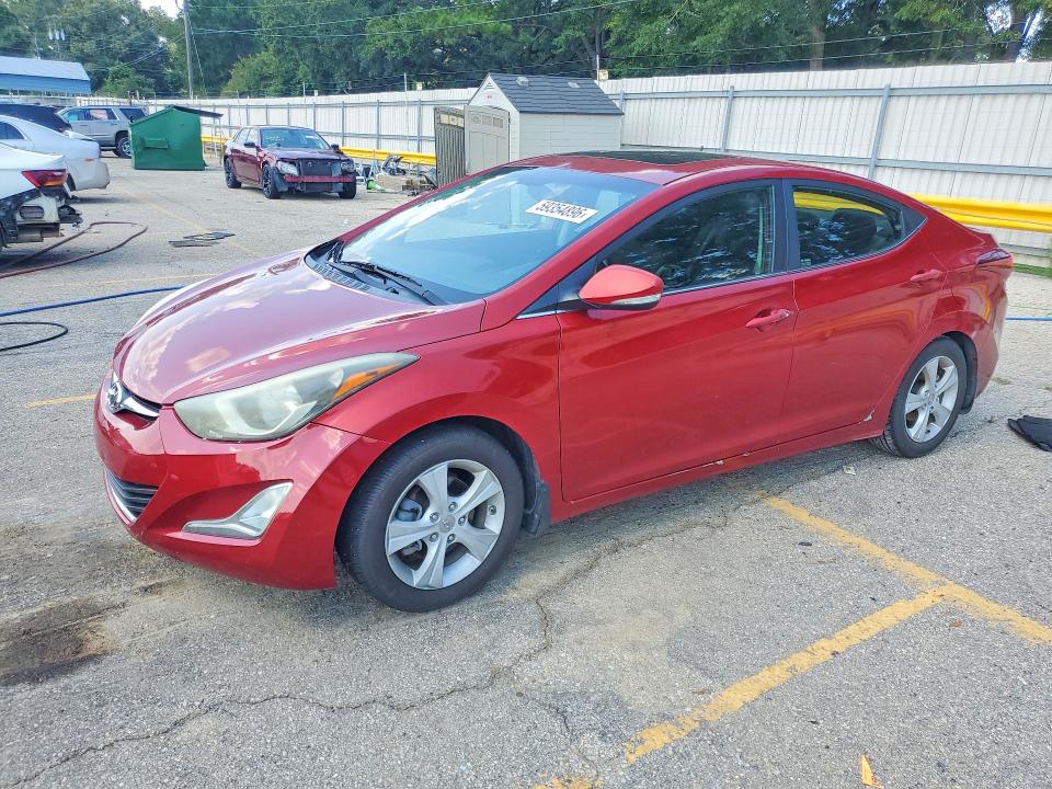 2016 Hyundai Elantra მანქანა იყიდება აუქციონზე, vin: KMHDH4AE5GU603763, აუქციონის ნომერი: 59354896