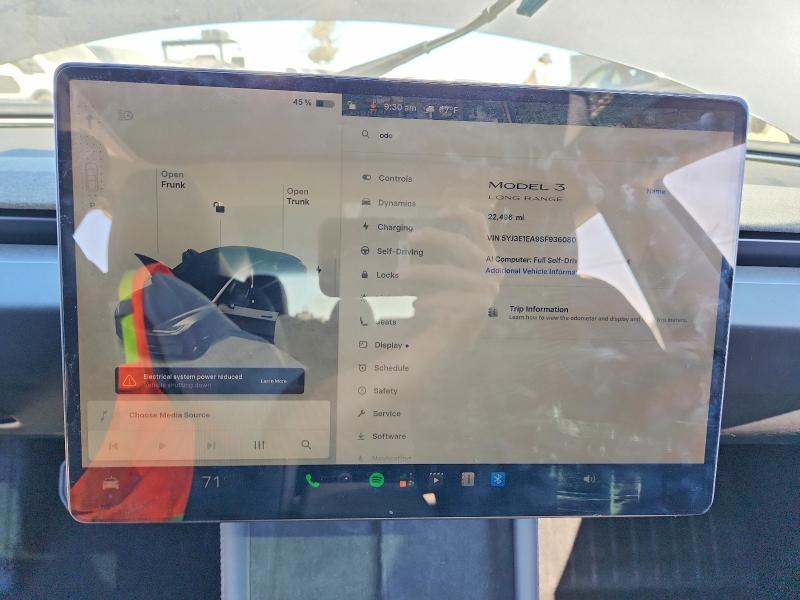 Aukcja sprzedaży 2025 Tesla Model 3, vin: 5YJ3E1EA9SF936080, numer aukcji: 62232786