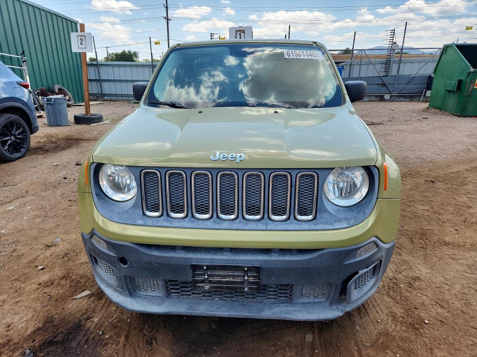 Продаж на аукціоні авто 2015 Jeep Renegade, vin: ZACCJAAH7FPC04303, номер лоту: 61581446