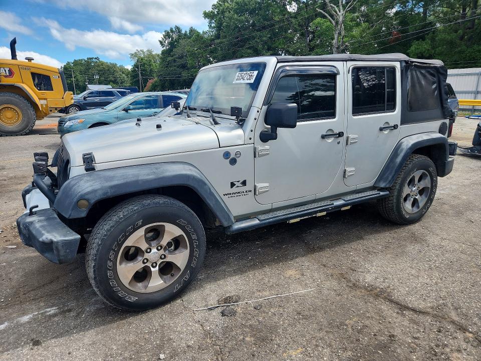 2007 Jeep Wrangler მანქანა იყიდება აუქციონზე, vin: 1J4GA39187L123203, აუქციონის ნომერი: 53542156