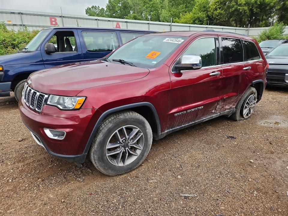 Продаж на аукціоні авто 2019 Jeep Grand Cherokee, vin: 1C4RJFBG0KC810022, номер лоту: 62442646