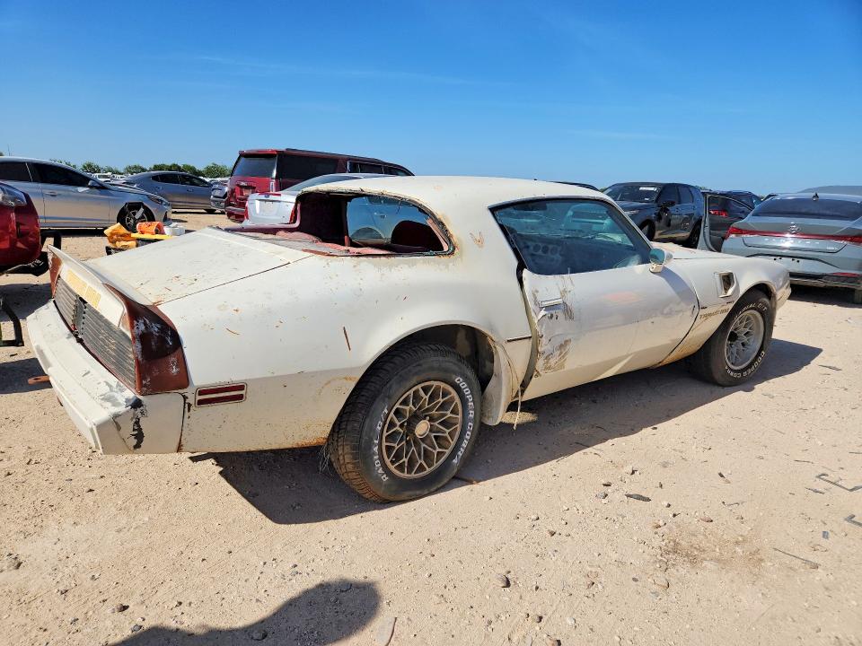 Продажа на аукционе авто 1980 Pontiac Trans Am T-top, vin: 2W87WAN110114, номер лота: 62122486