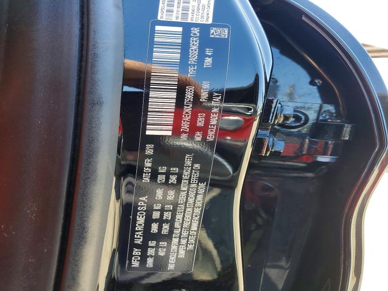 Продажа на аукционе авто 2018 Alfa Romeo Giulia, vin: ZARFAECNXJ7596650, номер лота: 61206236
