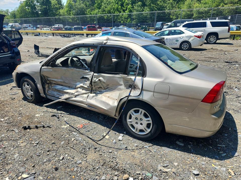 2001 Honda Civic მანქანა იყიდება აუქციონზე, vin: 2HGES16571H526343, აუქციონის ნომერი: 60757796