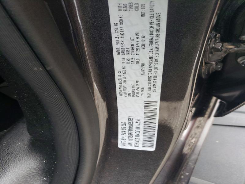 62478626 :رقم المزاد ، 1C6SRFFM1MN553851 vin ، 2021 Ram 1500 مزاد بيع
