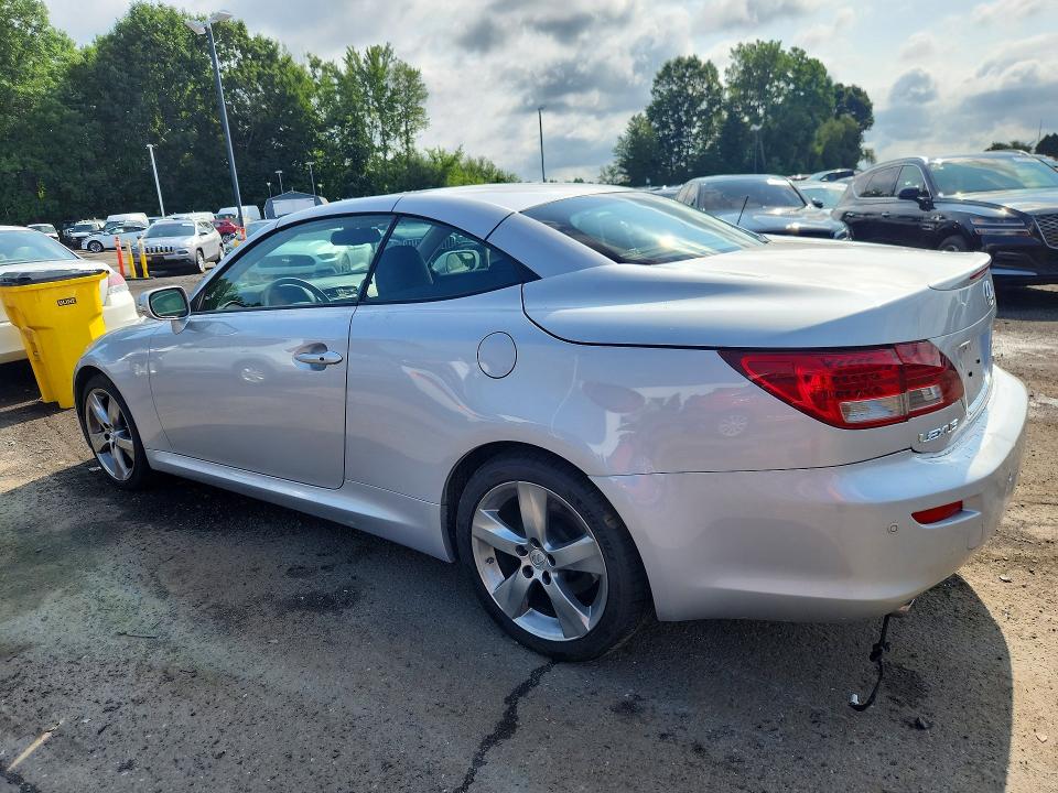 61757206 :رقم المزاد ، JTHFF2C28A2509288 vin ، 2010 Lexus Is 250c مزاد بيع