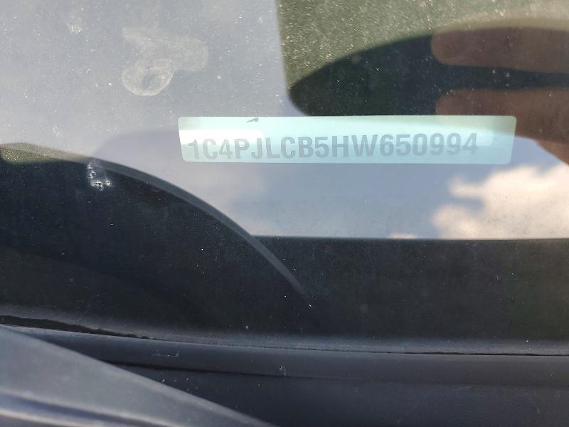 Продажа на аукционе авто 2017 Jeep Cherokee, vin: 1C4PJLCB5HW650994, номер лота: 59834966