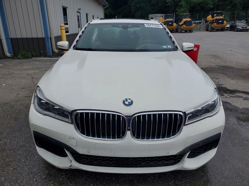 2018 Bmw 750 მანქანა იყიდება აუქციონზე, vin: WBA7F2C50JG423747, აუქციონის ნომერი: 60272456