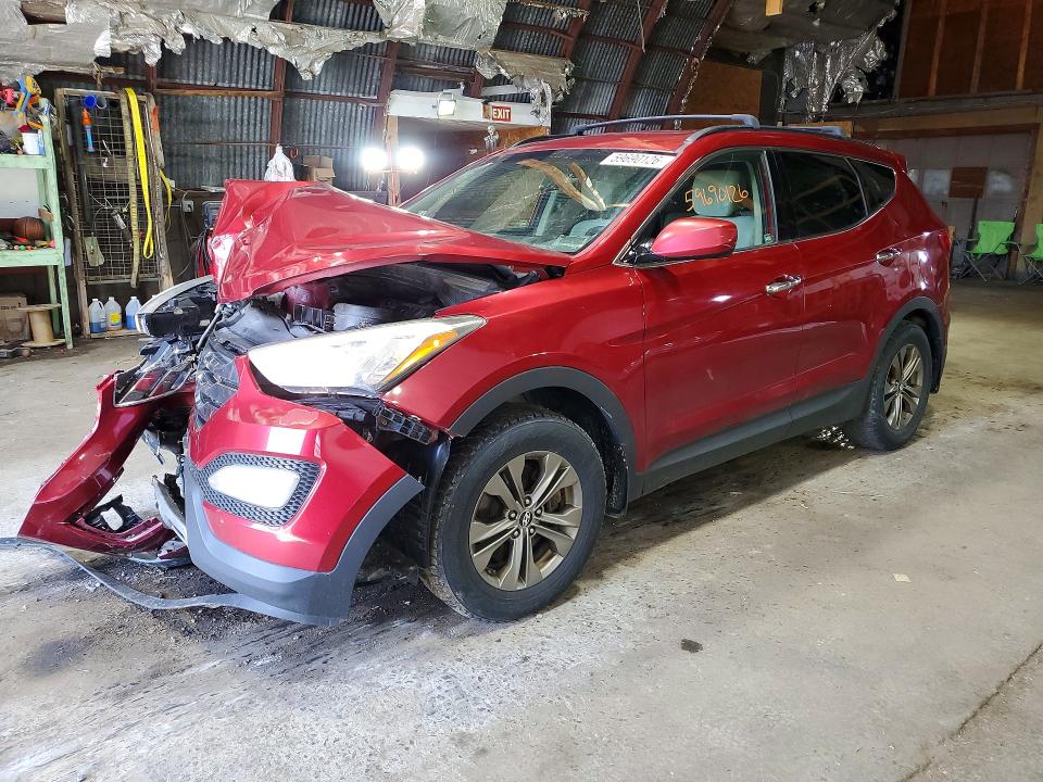 2013 Hyundai Santa Fe Sport მანქანა იყიდება აუქციონზე, vin: 5XYZUDLB2DG110211, აუქციონის ნომერი: 59690126