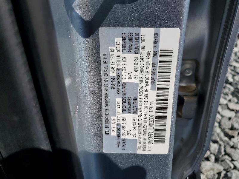 Продажа на аукционе авто 2020 Mazda Cx-30, vin: 3MVDMBCL1LM105007, номер лота: 62239276