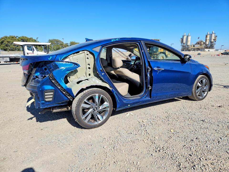 2015 Hyundai Elantra მანქანა იყიდება აუქციონზე, vin: KMHDH4AEXFU425198, აუქციონის ნომერი: 60073686