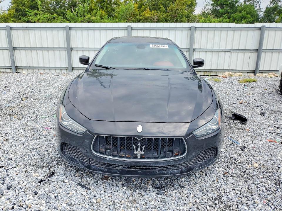 2015 Maserati Ghibli მანქანა იყიდება აუქციონზე, vin: ZAM57RTA1F1140549, აუქციონის ნომერი: 62685136