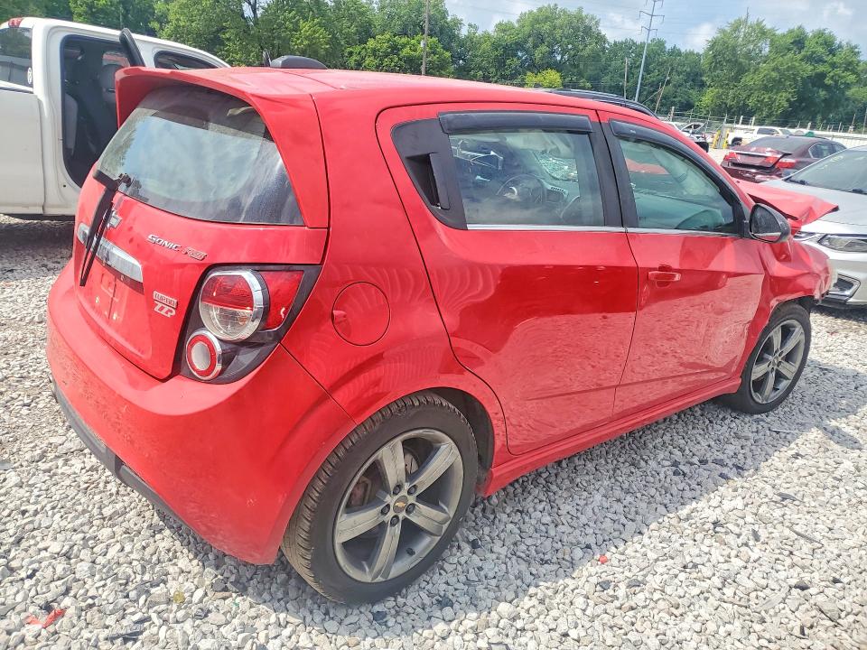 2016 Chevrolet Sonic მანქანა იყიდება აუქციონზე, vin: 1G1JH6SB3G4164935, აუქციონის ნომერი: 59949786