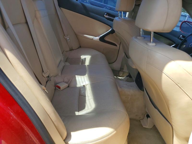 Продажа на аукционе авто 2007 Lexus Is 250, vin: JTHBK262572050185, номер лота: 62157916