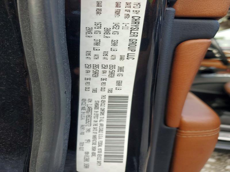 Продажа на аукционе авто 2011 Jeep Grand Cherokee, vin: 1J4RR6GT0BC626272, номер лота: 85456335