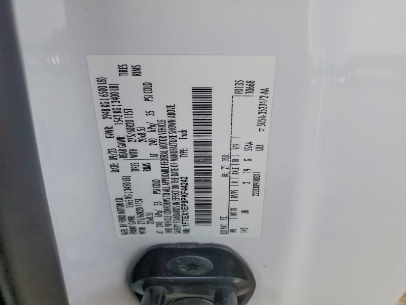 Продаж на аукціоні авто 2023 Ford F150, vin: 1FTEX1EP8PKF44242, номер лоту: 63048176