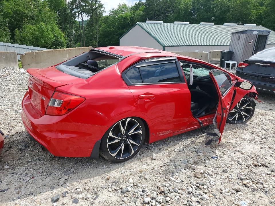 Продажа на аукционе авто 2012 Honda Civic, vin: 2HGFB6E52CH701507, номер лота: 59844586
