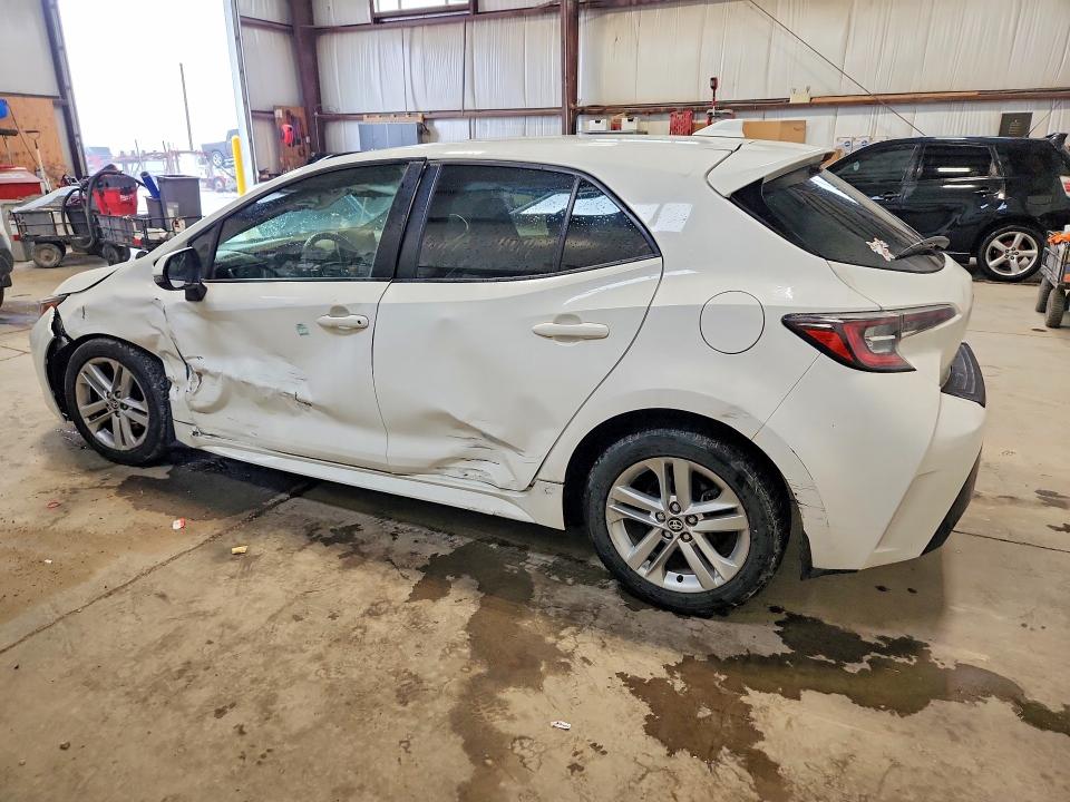 62289726 :رقم المزاد ، JTNK4RBE6K3039439 vin ، 2019 Toyota Corolla Hatchback مزاد بيع