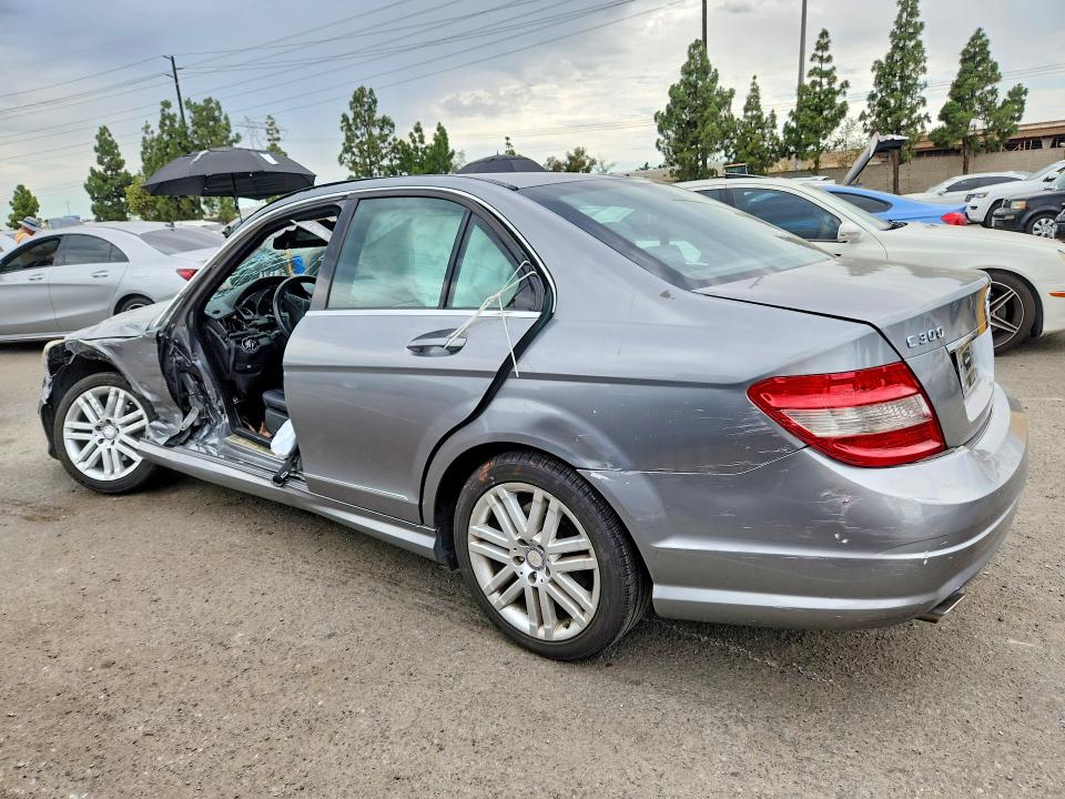 Продажа на аукционе авто 2009 Mercedes-benz C, vin: WDDGF54X89R051343, номер лота: 61921666