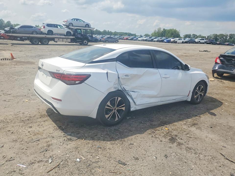 60066016 :رقم المزاد ، 3N1AB8CV1MY224803 vin ، 2021 Nissan Sentra مزاد بيع