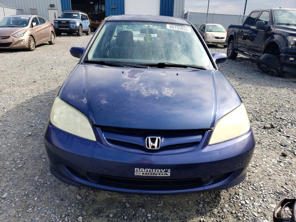 60755656 :رقم المزاد ، 2HGES16604H936950 vin ، 2004 Honda Civic مزاد بيع