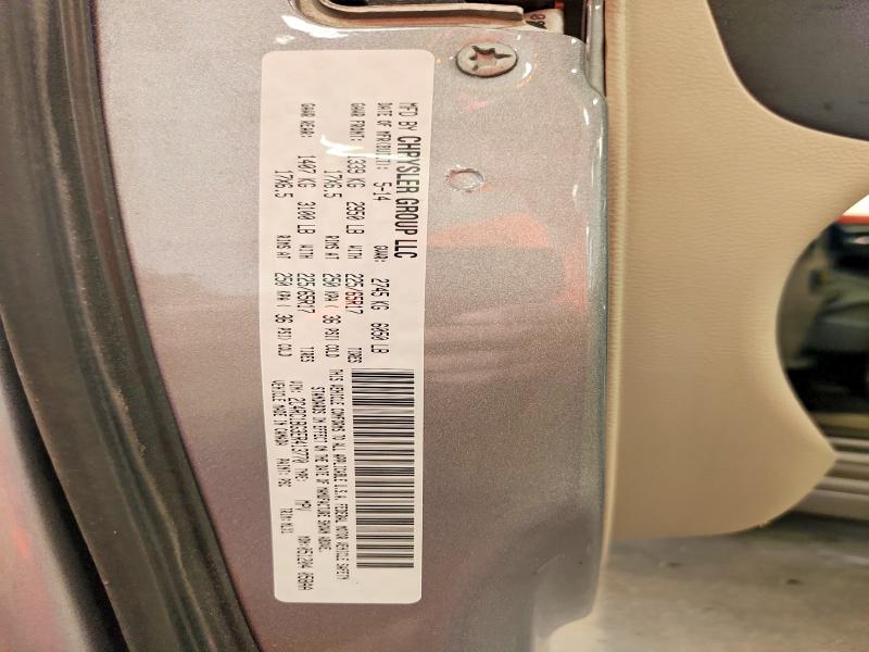 61352346 :رقم المزاد ، 2C4RC1BG3ER413770 vin ، 2014 Chrysler Town & Country مزاد بيع