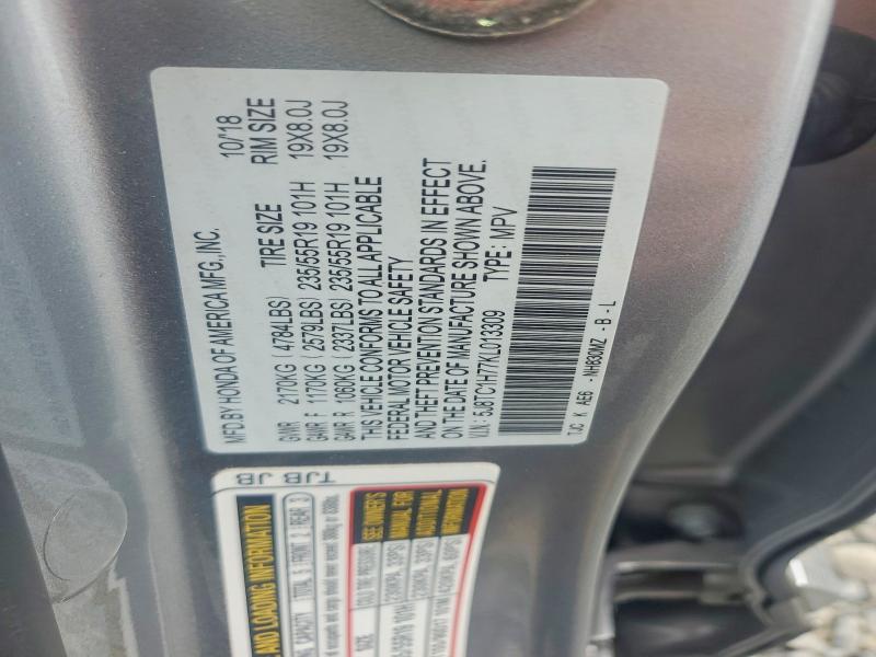 Продажа на аукционе авто 2019 Acura Rdx, vin: 5J8TC1H77KL013309, номер лота: 60458566