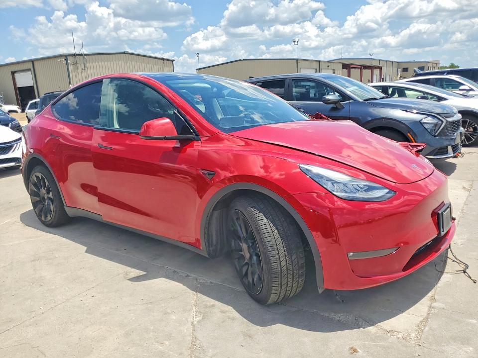 2022 Tesla Model Y მანქანა იყიდება აუქციონზე, vin: 7SAYGDEE1NF480877, აუქციონის ნომერი: 60087456