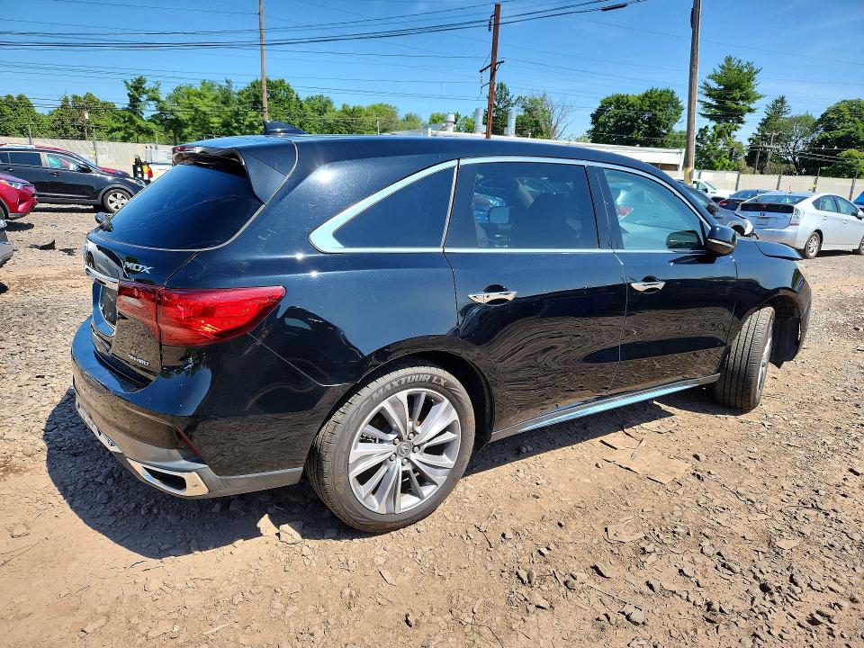 2017 Acura Mdx მანქანა იყიდება აუქციონზე, vin: 5J8YD4H53HL004165, აუქციონის ნომერი: 61621266