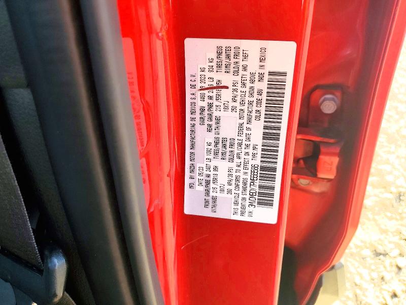 61159926 :رقم المزاد ، 3MVDMBDY7PM556586 vin ، 2023 Mazda Cx-30 مزاد بيع