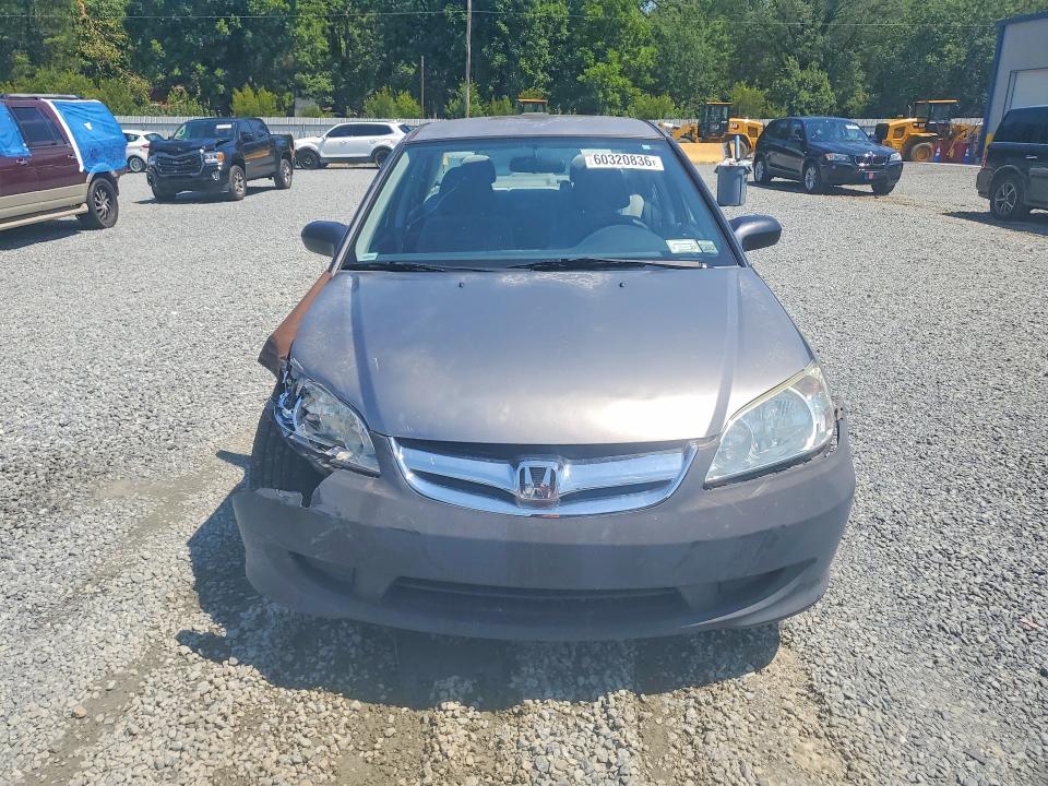 Aukcja sprzedaży 2005 Honda Civic, vin: 2HGES16575H634032, numer aukcji: 60320836