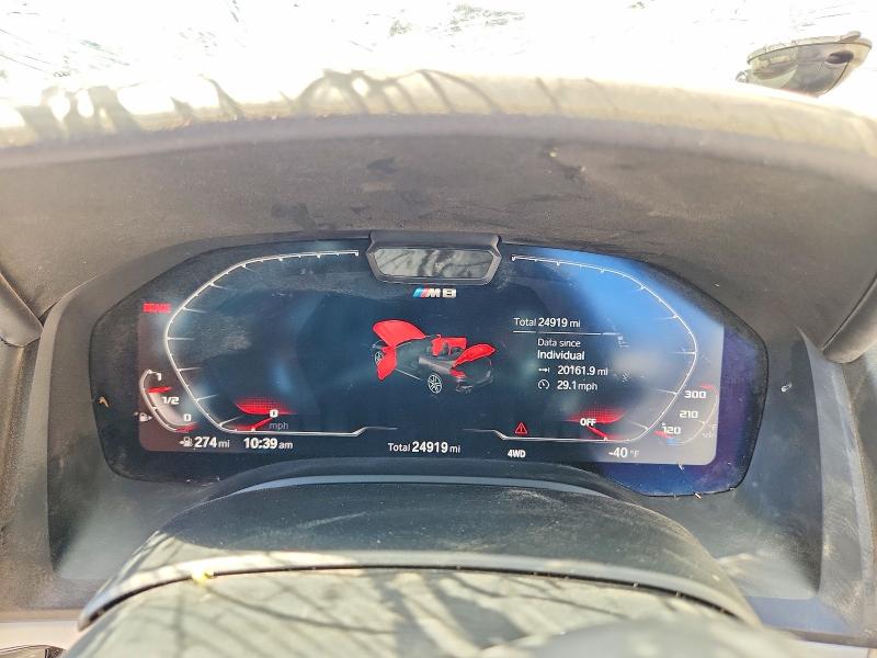 60178656 :رقم المزاد ، WBSDZ0C04LBM09543 vin ، 2020 Bmw M8 مزاد بيع