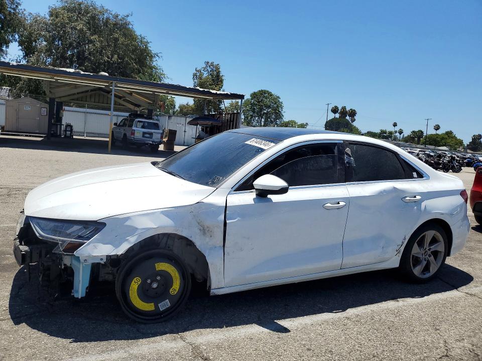 2022 Audi A3 მანქანა იყიდება აუქციონზე, vin: WAUAUDGY2NA077091, აუქციონის ნომერი: 61406346