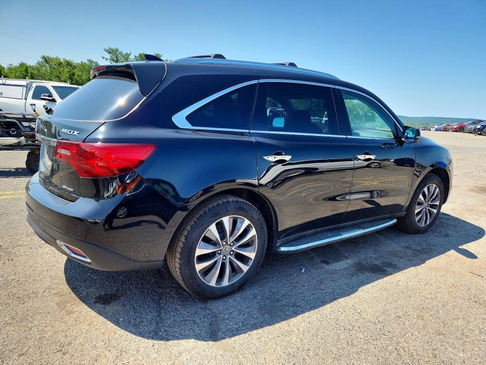 2016 Acura Mdx მანქანა იყიდება აუქციონზე, vin: 5FRYD4H4XGB062716, აუქციონის ნომერი: 61845686