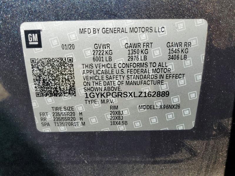 Продажа на аукционе авто 2020 Cadillac Xt6, vin: 1GYKPGRSXLZ162889, номер лота: 63160476