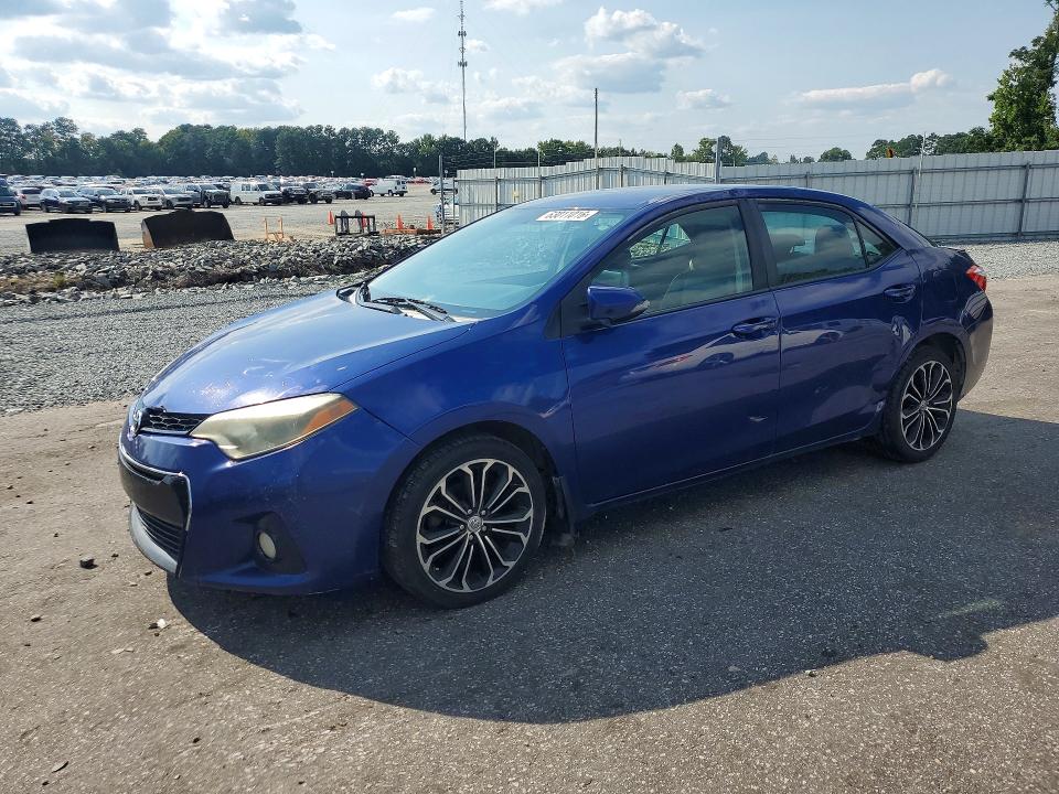 63011016 :رقم المزاد ، 2T1BURHE3FC267567 vin ، 2015 Toyota Corolla مزاد بيع